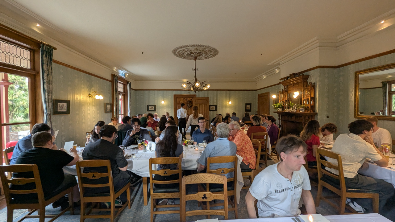 Conference dinner at Riccarton House